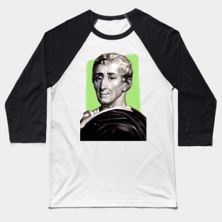 French Philosopher Montesquieu illustration Baseball T-Shirt